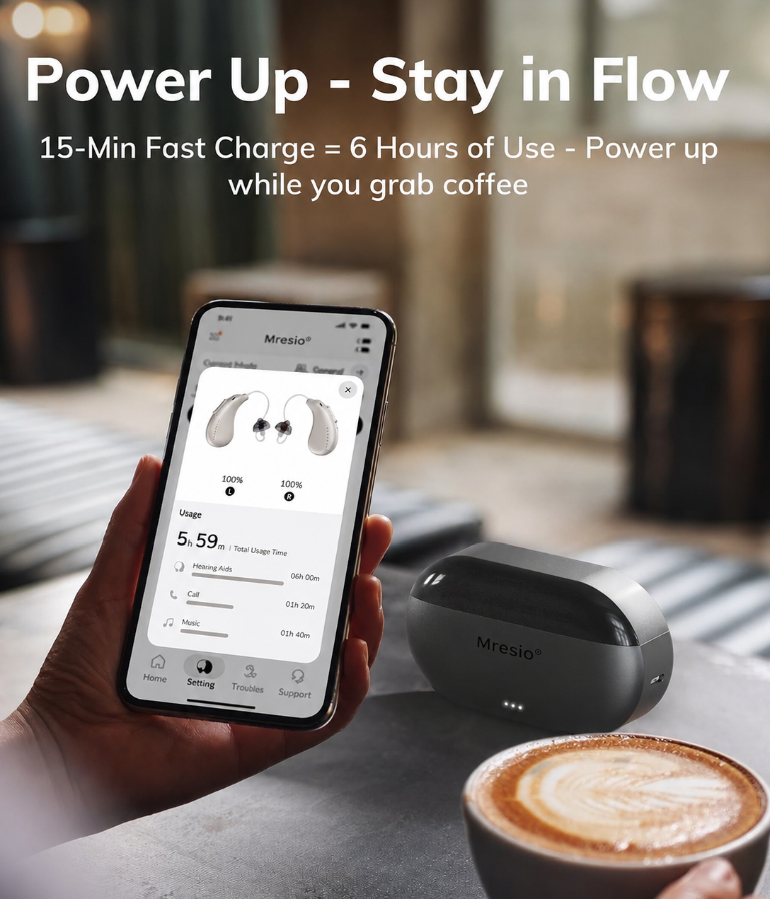 🌸💰 Save Big –Mresio® Hearing Aid 🌐🎧 – Clear Sound, Noise Reduction, AI Translation Option 🐷
