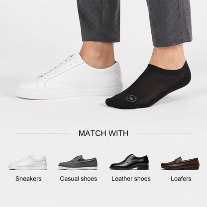 🔥30-Pairs Invisible Grip Socks Pack 🧦 – Breathable Low-Cut Anti-Slip Sweat-Absorbing Design
