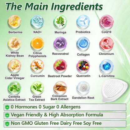 ✔Alcuras™ Moringa × Berberine × AMPK 8-Benefit Metabolic Support Nano Microneedle Patch 🇺🇸 Just once a day · Designed to support visible body changes in as little as 7 days ✅ For stubborn weight, loose-looking skin, blood sugar balance, sleep quality