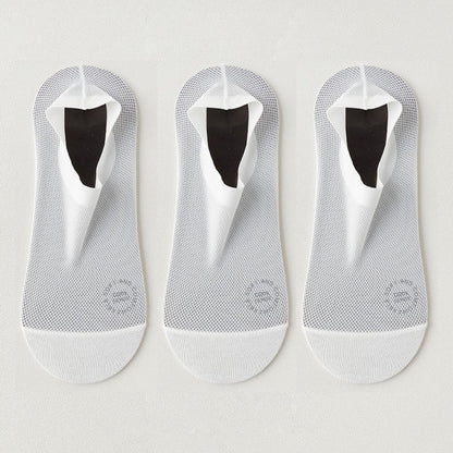 🔥30-Pairs Invisible Grip Socks Pack 🧦 – Breathable Low-Cut Anti-Slip Sweat-Absorbing Design