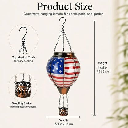 ✨250th Anniversary Limited Edition: Solar Hot Air Balloon Lantern – Exclusive Celebration Deal