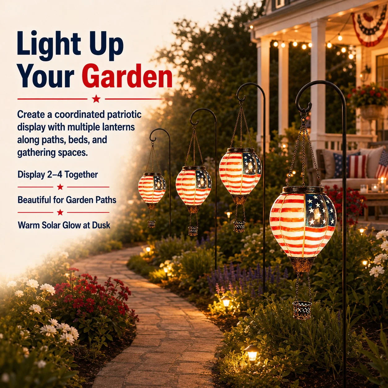 ✨250th Anniversary Limited Edition: Solar Hot Air Balloon Lantern – Exclusive Celebration Deal