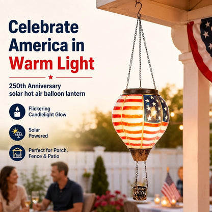 ✨250th Anniversary Limited Edition: Solar Hot Air Balloon Lantern – Exclusive Celebration Deal