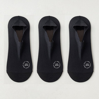 🔥30-Pairs Invisible Grip Socks Pack 🧦 – Breathable Low-Cut Anti-Slip Sweat-Absorbing Design