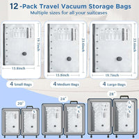 🔥Better Value - Rechargeable Pump + Bags / 12 (4S+4M+4L)